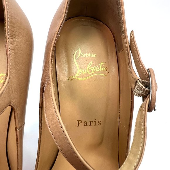 🌷❤️‍🔥FINAL SALE 🔥 FINAL PRICE🌷💥Christian Louboutin Lady Daf 160 Heels 37 - Picture 3 of 9